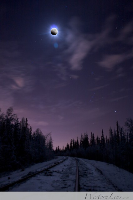Alaska Lunar Eclipse