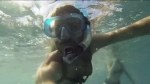 GoPro sailing and snorkeling in Puerto Rico